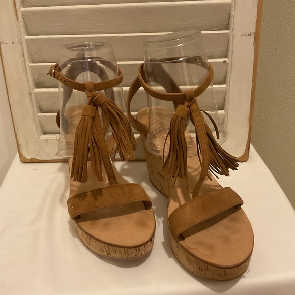 Capritouch Sandals Cork Size 39 Made in Italy - Picture 1 of 10